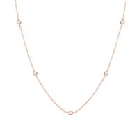 Collana Gioielleria Dossena  Donna in Oro Diamante BBGT05CR05